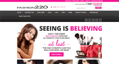 Desktop Screenshot of fashion220.net